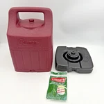 Coleman Propane Lantern Case Maroon Carry 5154a 5151 5152 + 2 Mantles Nice!. Fixed Price $28.94.