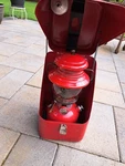Coleman 200a Lantern With Guillotine Case - Working! 1956. Fixed Price $271.35.