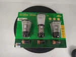 3pk Cascade Mountain Tech Aluminum Led Pop Up Lanterns With Duracell Batteries. Fixed Price $25.00.