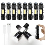 Kunhe 10 Pack Usb Rechargeable Mini Small Led Flashlights Bulk Camping Lantern. Fixed Price $62.34.