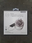 Mpowerd Luci Solar Inflatable Base Light + Usb Mobile Charging Power Bank. Fixed Price $38.00.