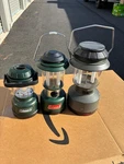 Coleman Fluorescent Lantern Lot 5355-700 Battery Operated 5310 Series 5344-700. Fixed Price $54.99.