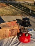 Agm Kamplite Model Lrl-21b Lantern Works - Red. Fixed Price $560.14.