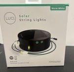 Mpowerd Luci 18' Solar String Lights & Charger, 20 Leds, 100 Lumens, Waterproof. Fixed Price $49.99.