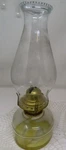 Vintage B&p Clear Glass Kerosene Oil Lamp Base Burner And Wick. Fixed Price $18.00.