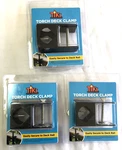 Lot Of 3 Tiki Torch Deck Clap Easily Secure To Rail Brand New Sealed A-5. Fixed Price $12.50.