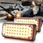Booyu 2-pcs Battery Operated Led Emergency Strobe Lights Bar Amber. Fixed Price $73.10.