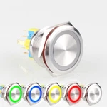 25mm 6pin Waterproof Push Button Switch Momentary With Ring Light 6v. Fixed Price $11.20.