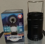New Collapsible Lantern-fan *led Light 2-in-1 Combination, With Carry Handle 360. Fixed Price $11.50.