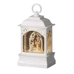 Roman Confetti Lites Collection, 8" Hled Swirl Woodland Lantern Snow Globe. Fixed Price $39.95.