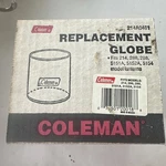 Coleman 214a0461 Replacement Glass Globe Fits 214 286 288 5151a 5152a 5154 Nos. Fixed Price $28.99.