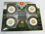 Ozark Trail 4 Pc Light Set With Remote Camping Hanging- 100 Lumen. Fixed Price $21.99.
