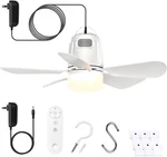 Gliztech Gazebo Fan Outdoor Hanging With Light Patio Plug In Ceiling With.... Fixed Price $69.94.