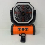 Ogery F6 Camping Fan 20000mah Led Lantern + Remote, Orange/black. Fixed Price $36.99.
