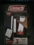 Coleman 3-panel 600 Lumens Led Lantern W/3 Removable Lights. Fixed Price $45.00.