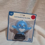 Greenbrier Led Kids Headlamp Blue, Battery Powered 2x Aaa, Flashing/blinking. Fixed Price $5.00.