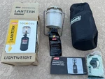 Coleman Lightweight Lantern Mountaineer Series Model #3023-701 In Original Box. Fixed Price $79.99.