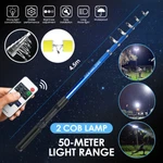 Portable Camping Lantern Lamp 800w Telescopic Cob Rod Led Fishing Light Outdoor. Fixed Price $52.98.