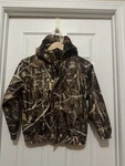 Coleman Kids Camouflage Windbreaker Jacket Camo With Hood Youth Medium. Fixed Price $28.00.