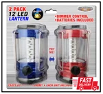 Battery Operated Camping Lantern 2-pack Portable Light Led Lamp Dimmer Outdoor. Fixed Price $15.10.
