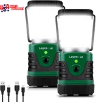 Lighting Ever 1000lm Led Camping Lantern Rechargeable, 4400mah Power Bank, Campi. Fixed Price $83.04.