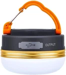 Censinda Led Camping Lantern, Rechargeable & Portable Tent Light, Green. Fixed Price $15.99.