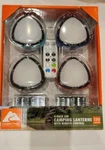 Ozark Trail 4-pack 120lumens Led Camping Puck Lantern Lights With Remote Control. Fixed Price $9.99.