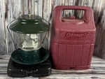 Coleman Model 5154-097c Double Mantle Propane Lantern W/ Case. Fixed Price $26.99.