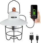 Led Camping Lantern, Usb C Rechargeable Lantern With 3 Light Modes, Vintage Outd. Fixed Price $36.89.
