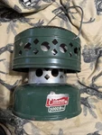 1969 Vintage Coleman Green 511a 700 5000 Btu Catalytic Heater. Fixed Price $60.00.