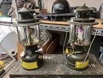 *rare* Brand New (2) 1988 Smp Military Lanterns, Spare Parts And Chest Included. Fixed Price $400.00.