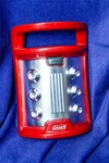Coleman Duo Lantern Replacement Panel With New Rechargable Batteries Red. Fixed Price $5.00.