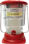 Coleman 70+ Hour Citronella Candle Outdoor Lantern, Classic Design With Easy Car. Fixed Price $18.99.