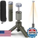 Moriko Camping Lights Rechargeable Telescopic, Portable Collapsible Magnetic Lan. Fixed Price $90.24.
