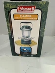 Coleman Floating Krypton Lantern Silver Metallic Finish Floats In Water Niob. Fixed Price $19.95.