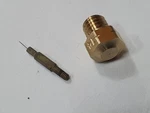 150 Cp Needle And Nipple Set Kerosene Lantern Petromax, Geniol, Nepa. Fixed Price $15.00.