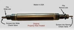 Coleman Double End Check Valve Removal Wide Narrow 220b And Usa Made. Fixed Price $38.00.
