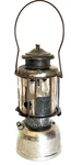 Vint. 1925 Coleman Quicklite Hand Pump Lantern. Nickle Base Mica Glass-working. Fixed Price $195.00.