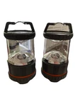 Two Ozark Trails Outdoor Lights Camping Emergency Lantern Lighting 7" Tall. Fixed Price $20.43.