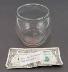 Vintage Coleman Lantern Curved Glass Globe Red Pyrex Label 200 201 & Replacement. Fixed Price $35.99.
