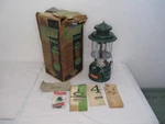 Coleman Lantern Model 220e Brand New Unfired In Original Box W/ Paper 1962 Vtg. Fixed Price $195.95.
