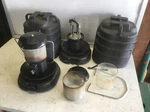 2-vtg Century Propane Portable Camp Lantern 2-mantle Model 7056 In Case. Fixed Price $19.99.