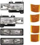 Brock Headlights And Signal Lights Compatible With 1994-2002 Chevrolet C/k,. Fixed Price $216.32.
