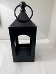 Caleb Black Metal Lantern 15 Pottery Barn. Fixed Price $39.00.