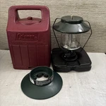 Vtg Coleman Propane Lantern 5151b700 One Mantle W/ Red Hard Case Works Euc. Fixed Price $30.00.