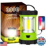 Elesall Camping Lantern, 3000lm Led Rechargeable Battery Operated 5. Fixed Price $46.34.