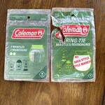 Lot Of 2 - 4 Total Coleman String Tie Sock Style #21 Mantle. Fixed Price $7.00.