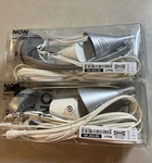 Nos Rare Ikea (2) Packages Non Light Lamp Silver 101.434.85 Discontinued. Fixed Price $39.99.
