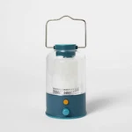 Rechargeable Large Led Portable Camp Lantern Teal Blue - Embark. Fixed Price $25.49.