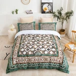 3d Luxury Lantern Art Green Quilt Cover Set Bedding Sets Pillowcases. Fixed Price $65.21.
